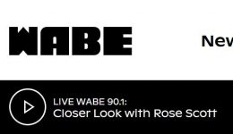 WABE podcast Closer Look with Rose Scott screenshot NPR Atlanta