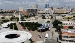 UpTogether news uploads san antonio report aerial view of San Antonio